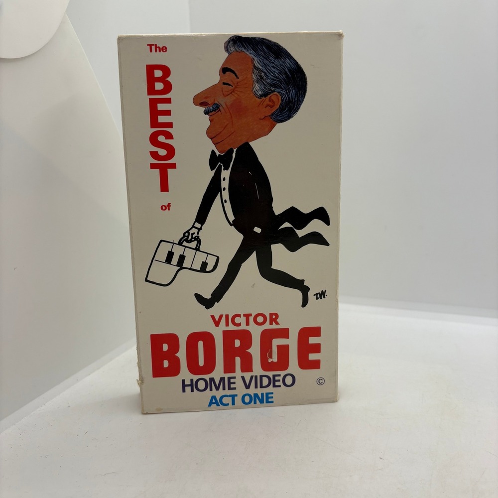 The Best of Victor Borge Home Video Act One VHS Tape Comedy Live Performance